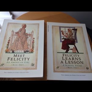 1st edition American Girl books, Felicity 1 & 2